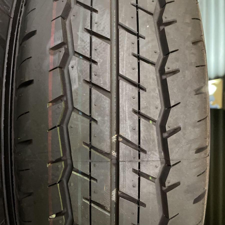 新車外し 195/80R15 107/105L ダンロップ 4本セット ハイエース 
