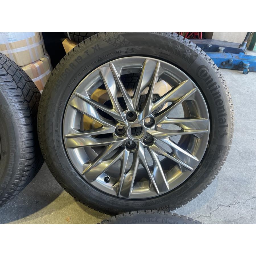 レクサスLS純正中古ホイル+新品スタッドレスセット 長期在庫処分  