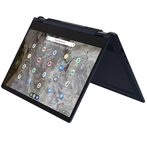 最新のLenovoChromebookFlex Convertible 2-in-1 Laptop in Abyss Blue 13 並行輸入