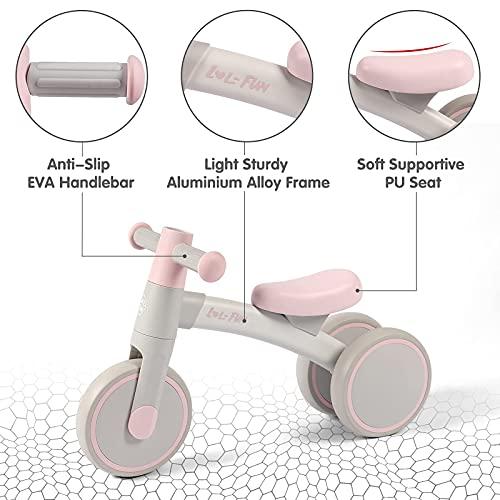 海外最新 Lol Fun ベビーバランスバイク 1歳 女の子 赤ちゃん 男の子 初めての誕生日ギフト 12 24か月 ベビーおもち 並行輸入 Www Ampselectric Com