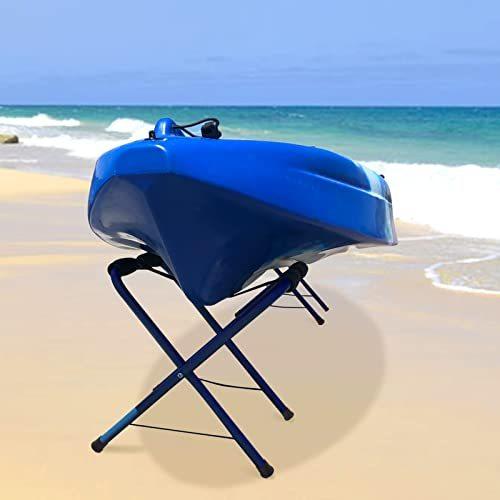 ★動作確認済み Nooew Newcod カヤックスタンド アルミポータブルボートスタンド カヌーストレージラック 屋内屋外使用 カヤックスツール ブル 並行輸入 【V2646167504】(14742円)