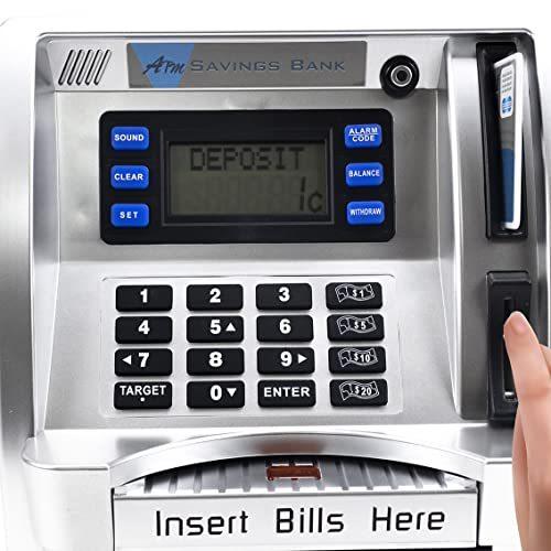 ウルトラ！ LB電子ミニ ATM マシン 貯金箱 ATM節約銀行 誕生日のプレゼントに最適 並行輸入 【R1915962911】(10674円)