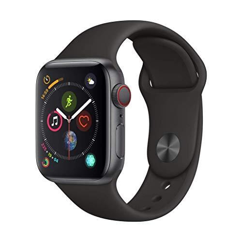 white店Apple Watchシリーズ4 GPS   セルラー 認定再生品。 40mm ブラック MTUG2LL A 並行輸入