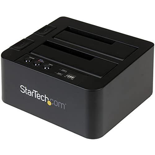 StarTech USB 3.1 2.5 10Gbpsのハードドライブデュプリケータドックと3.5 SATA SSD HDD + 4 並行輸入のサムネイル