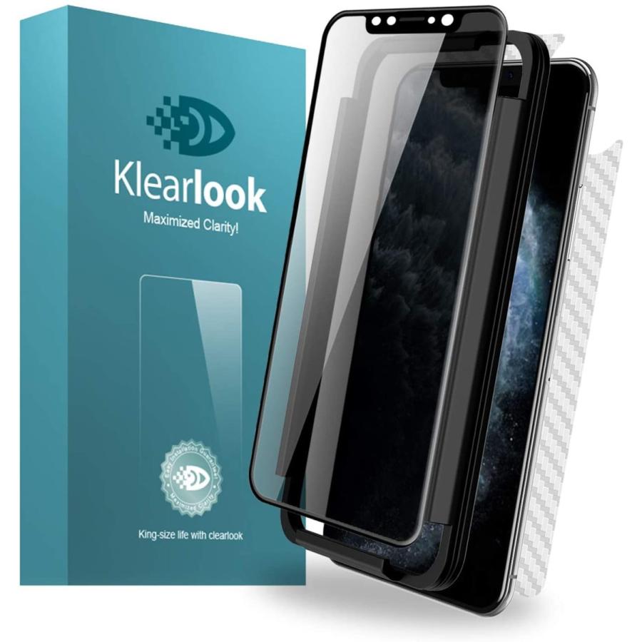 65％以上節約 送料無料お手入れ要らず Klearlook Phone 11 Pro ガラスフィルム 360°覗き見防止 上下左右360度プライバシー防止系列 全面保護ガラス Phone11