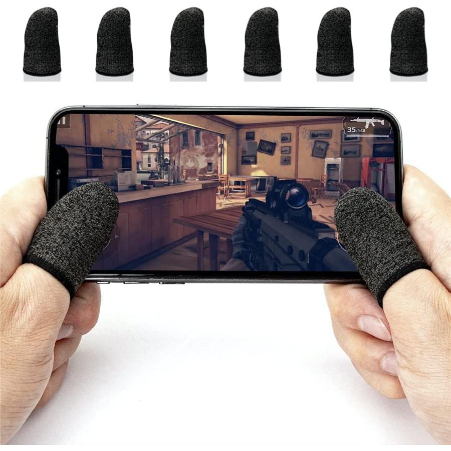 Nn 指サック Pubg Cod Mobile ゆびさっく ゆびサック ゲーム用指サック コントローラー スマホ タブレット 荒野行動 音ゲー 人気特価 ゲーム用指サック