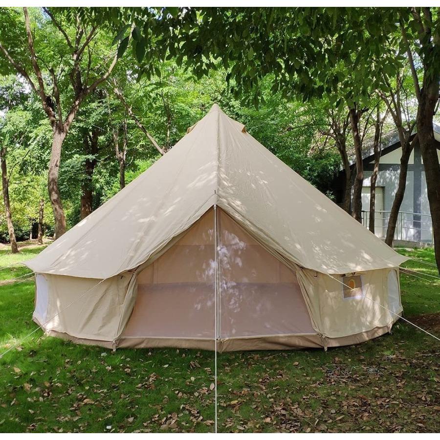 屋外4シーズン防水3/4/5/6 meterオックスフォードベルテントbell tent