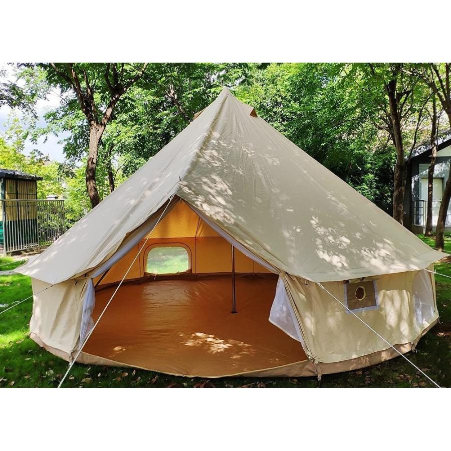 屋外4シーズン防水3/4/5/6 meterオックスフォードベルテントbell tent