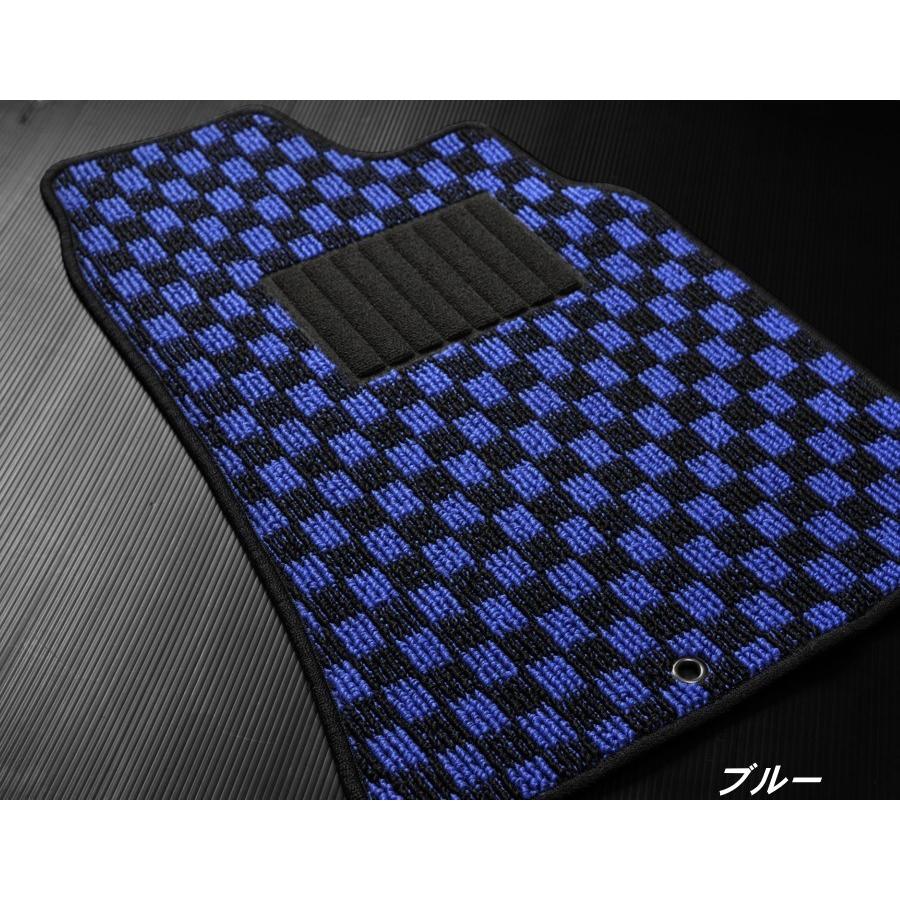 ZEOSオーダーフロアマット・チェッカード・ソリオバンディット【MA36S