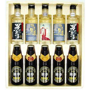 お歳暮 ギフト プレゼント 地酒・地焼酎・地ビール バラエティセット UOB52 （クール配送） 【岡山県/宮下酒造】 お中元 | 宮下酒造