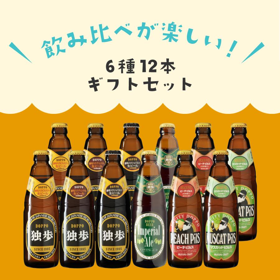お歳暮 ビール ギフト プレゼント 地ビール独歩 飲み比べ12本セット PDS-12IPM （クール便指定） 【クラフトビール/岡山県/宮下酒造】 お中元 | 宮下酒造 | 03