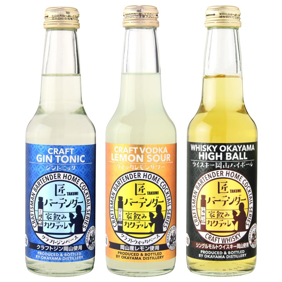 匠バーテンダー家飲みカクテル ジントニック ウォッカレモンサワー ウイスキー岡山ハイボール3本セット Hlg 3c 岡山県 宮下酒造 P 宮下酒造 通販 Yahoo ショッピング