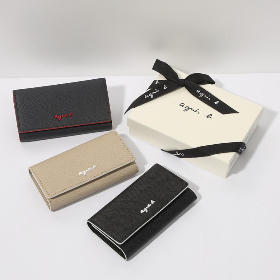 【新品未使用】agnès b. キーケース 化粧箱入り agnes b.（アニエスベー） キーケース レディース 本革 ブランドOAW02M
