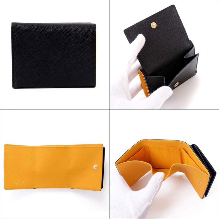 アニエスベー Agnesb 財布 Ew13b 03 ミニ財布 レザー 本革 ミニウォレット 3つ折り ミニ サイフ レディース 父の日 21 Agnesb Ew13b 03 M S B M 通販 Yahoo ショッピング