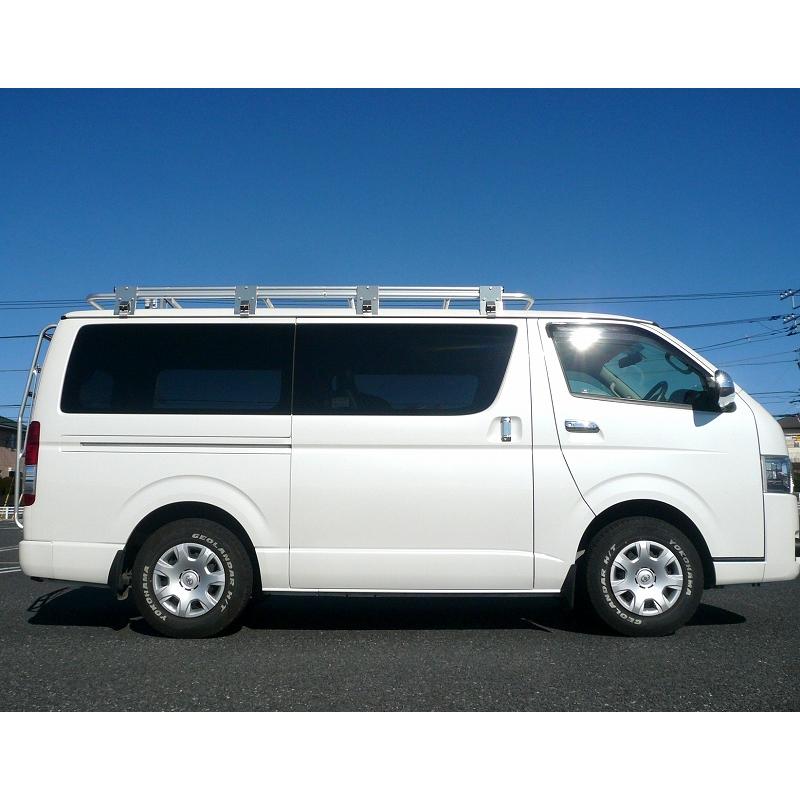 プロ用 ハイエース 標準 1型ー最終型 MSC アルミ ルーフキャリア