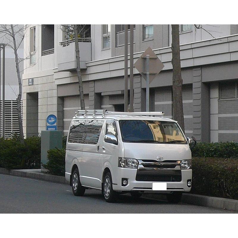 最終値下げ！アルミルーフキャリア さらに値下げしました】トヨタ純正 大型アルミラックアタッチメント