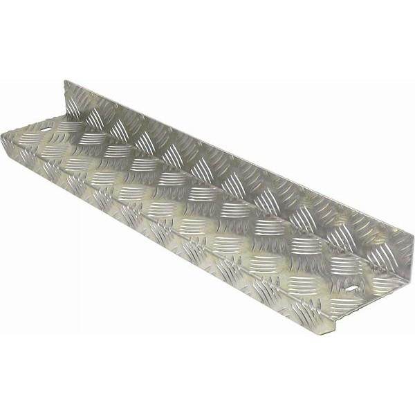 200系 ハイエース用 アルミ縞板 リアステップカバー リアバンパー