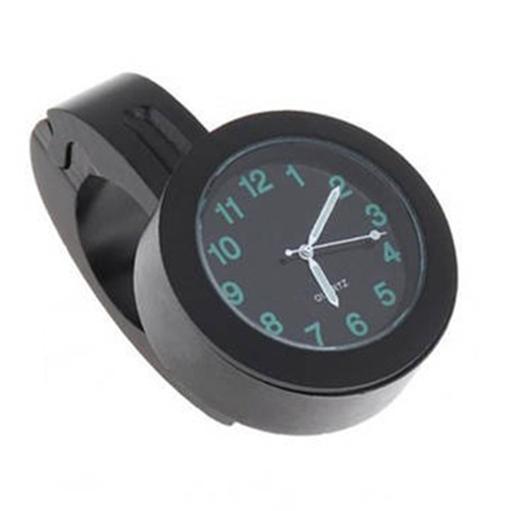 オートバイ ハンドルバー ウォッチ アナログ 時計 アウトレット品 国産 夜光 防水 輸入車