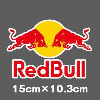 レッドブル Redbull抜きステッカー 防水 2枚セット 15 10 3cm 2702 エムズコーポレーション 通販 Yahoo ショッピング