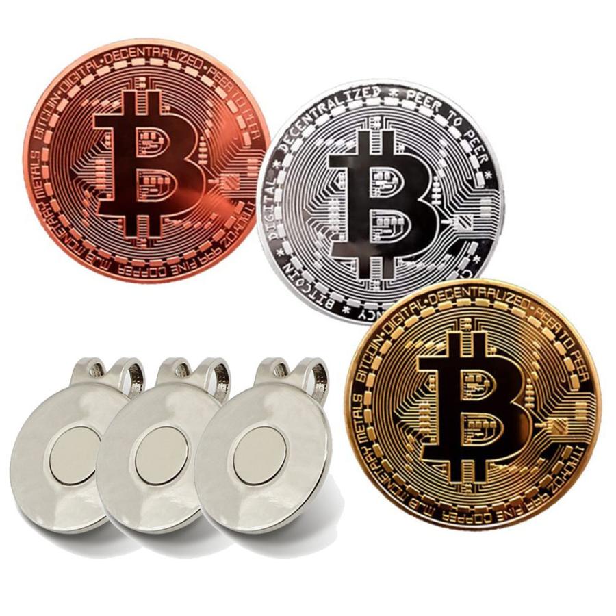 ゴルフマーカー ビットコイン 金・銀・銅 3枚セット レプリカ Bitcoin replica 仮想通貨 金運グッズ マグネット 高品質版 :  エムズコーポレーション - 通販 - Yahoo!ショッピング