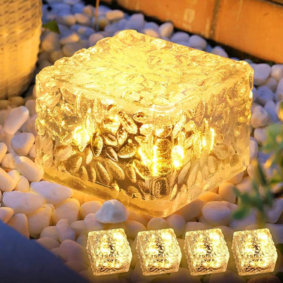 ソーラーライト ガーデンライト 屋外 10cm角サイズ 防水 おしゃれ