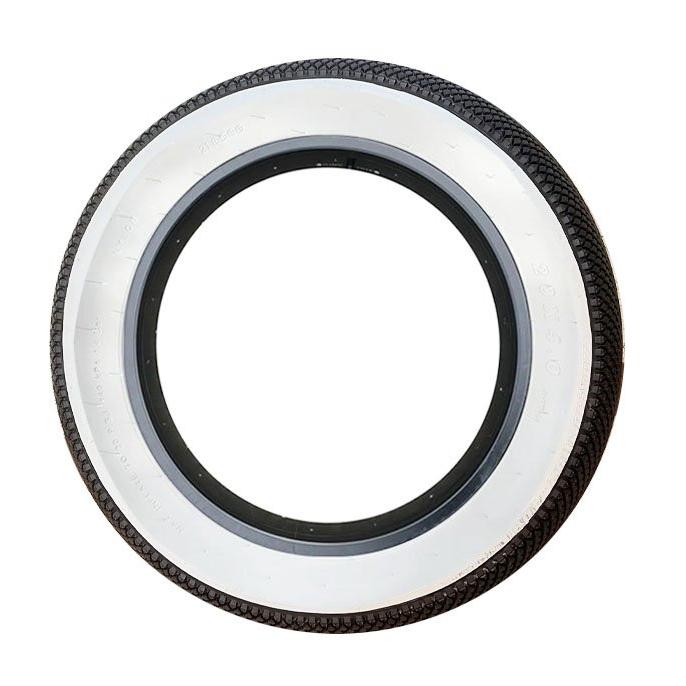 ファットバイク ホワイトリボンロードタイヤ 20インチ 20×4 ストリート