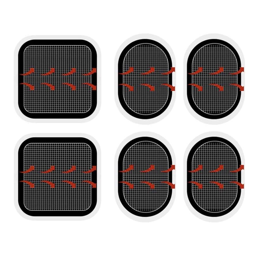 スレンダートーン ジェルシート 交換パット EMS用 互換 替えパッド 3枚