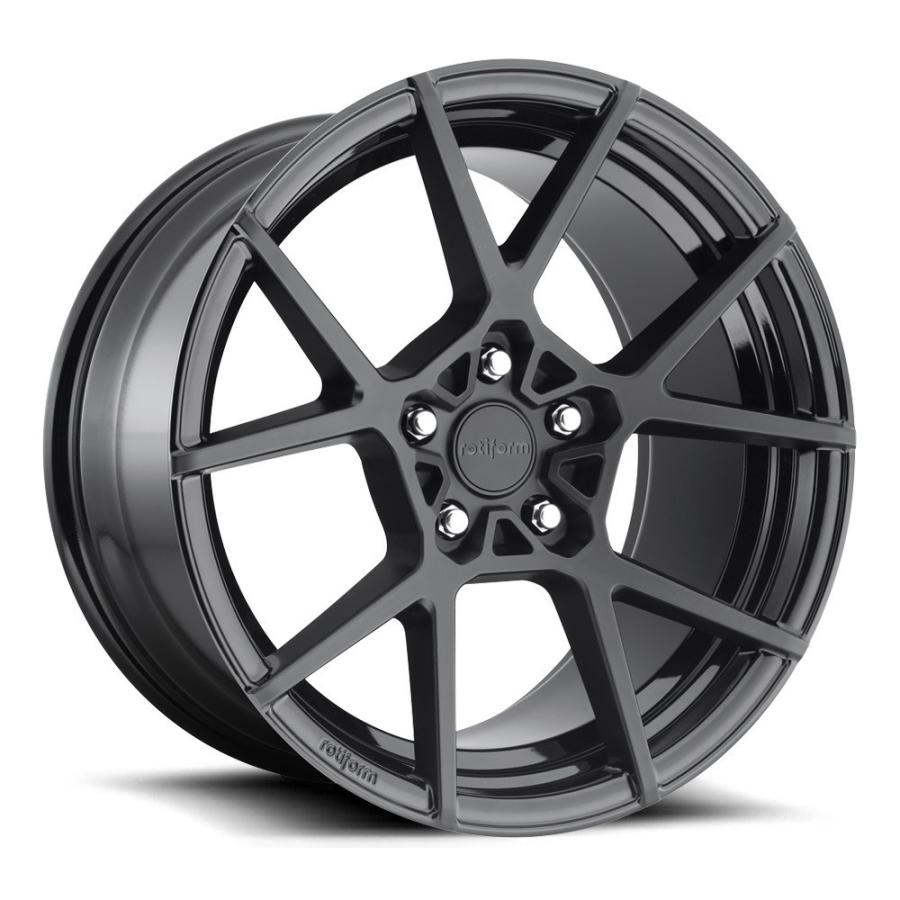 ROTIFORM KPS 20インチ 8.5 5H 112 +45 Matte black center glossy rim 