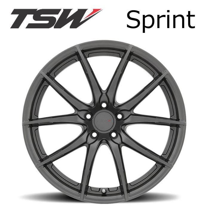 TSW Sprint (スプリント) 17インチ 8.0 114.3 5H +40 グロスガンメタ 1本