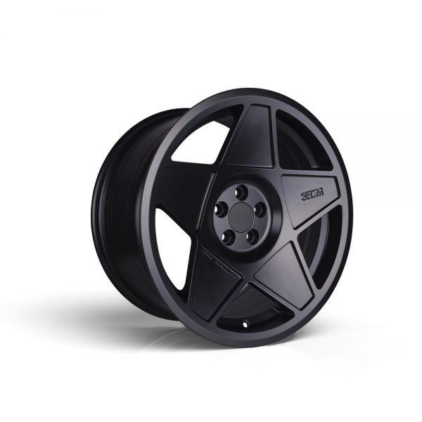 3SDM 0.05 16インチ 8.0 4H 100 +25 Matte Black 1本 : ミヤデラタイヤ 