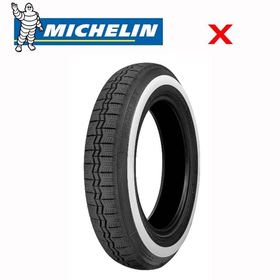 MICHELIN X 125R12 62S FB20(ホワイトウォール) TL 1本｜msdcorp5511760