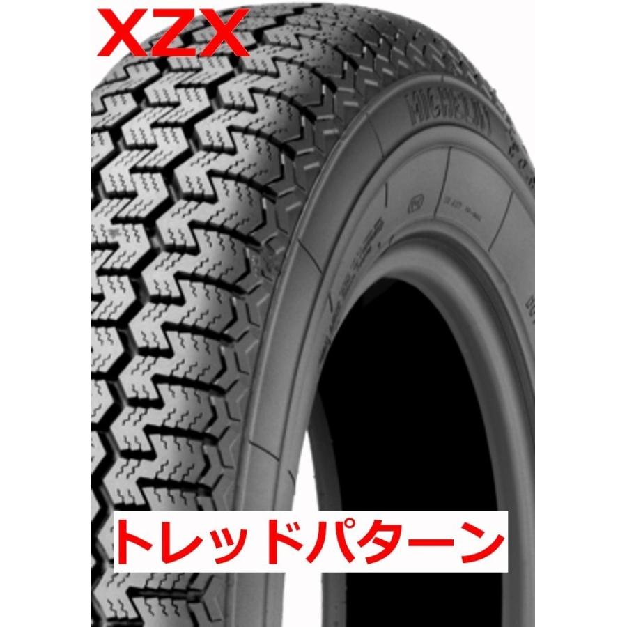 MICHELIN XZX 165SR15 86S FB28(ホワイトウォール) TL 1本 : m-xzx-01 