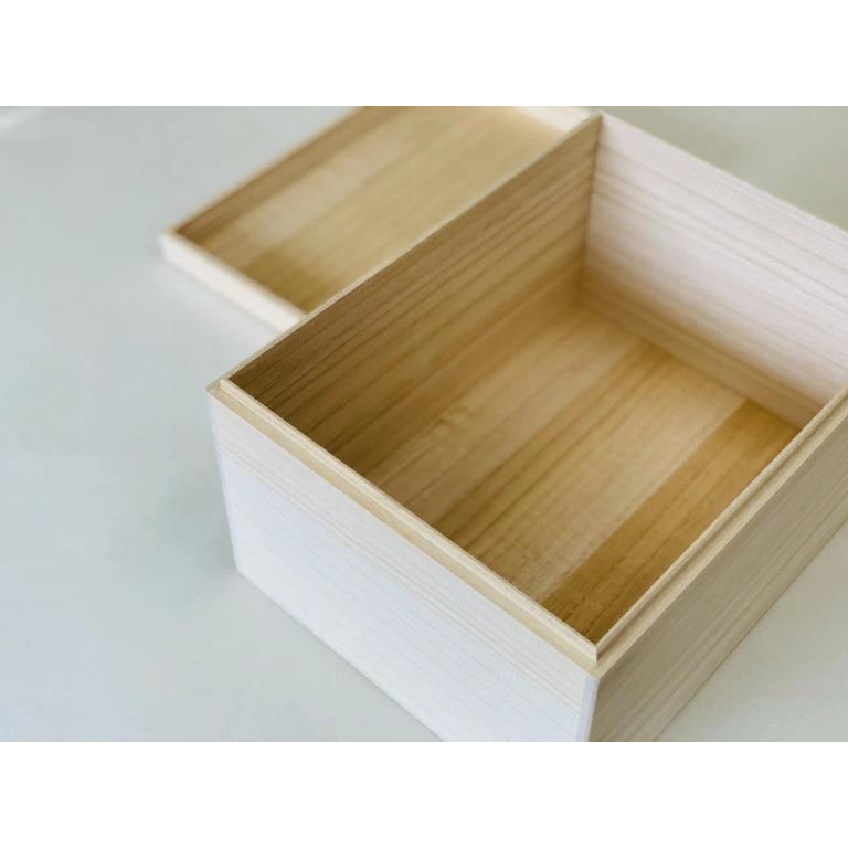 増田桐箱店 桐箱【DVDサイズ 幅約29cm×奥行約22cm×高さ約16.3cm】30個入 お菓子 アクセサリー マフラー ストール 木製 保管 収納 おしゃれ フタ付きの画像