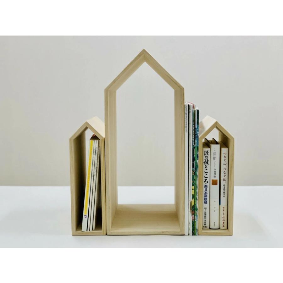 増田桐箱店 BookHouseend ブックハウスエンド 本の家 桐 3個セット