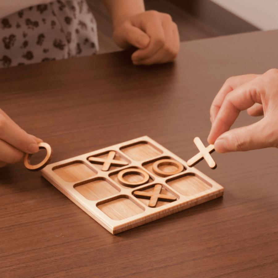 木製◯×ゲーム 増田増田桐箱 ボードゲーム おもちゃ ゲーム 木製