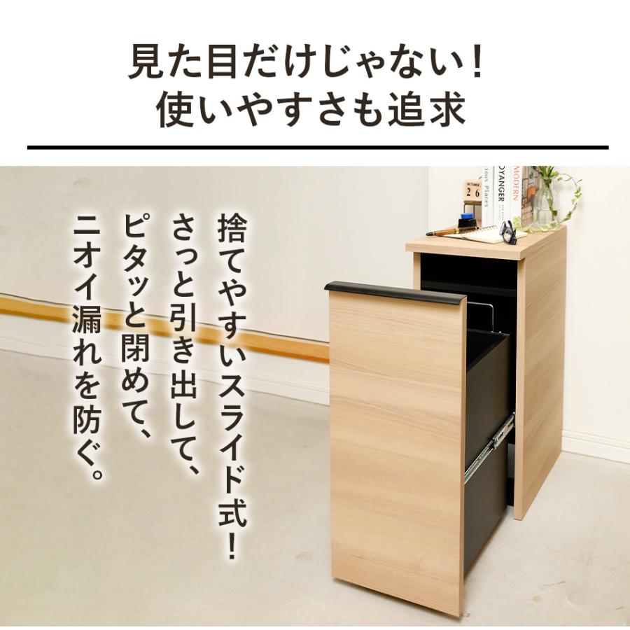 ゴミ箱に見えないダストボックス 増田桐箱店 大川家具 45L 選べる