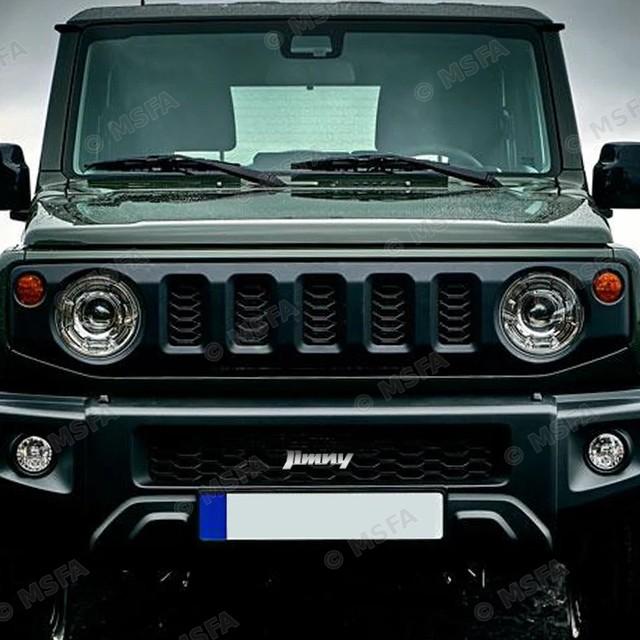 並行輸入品 スズキ X4 SUV 3D ジムニーグリルバッジフロントエンブレム