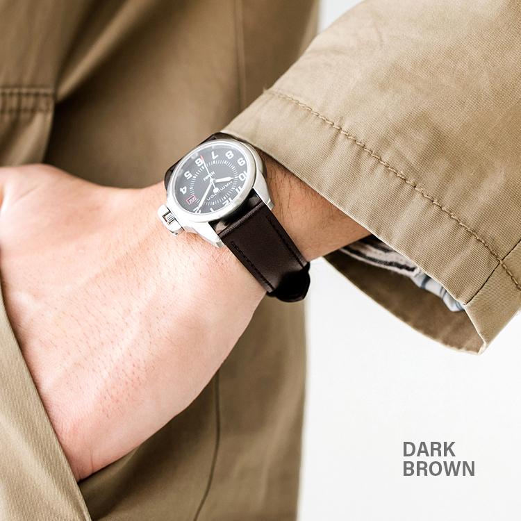 BAMBI（バンビ） 【レバータイプ】 時計ベルト 交換 本革 10mm 11mm