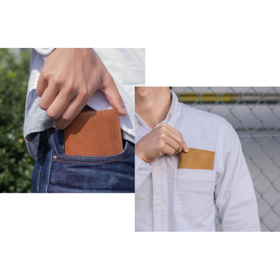 二つ折り財布 メンズ 牛革 バンビ 小銭入れ有り アイオア 日本製 aioa_MCK001 |  | 12