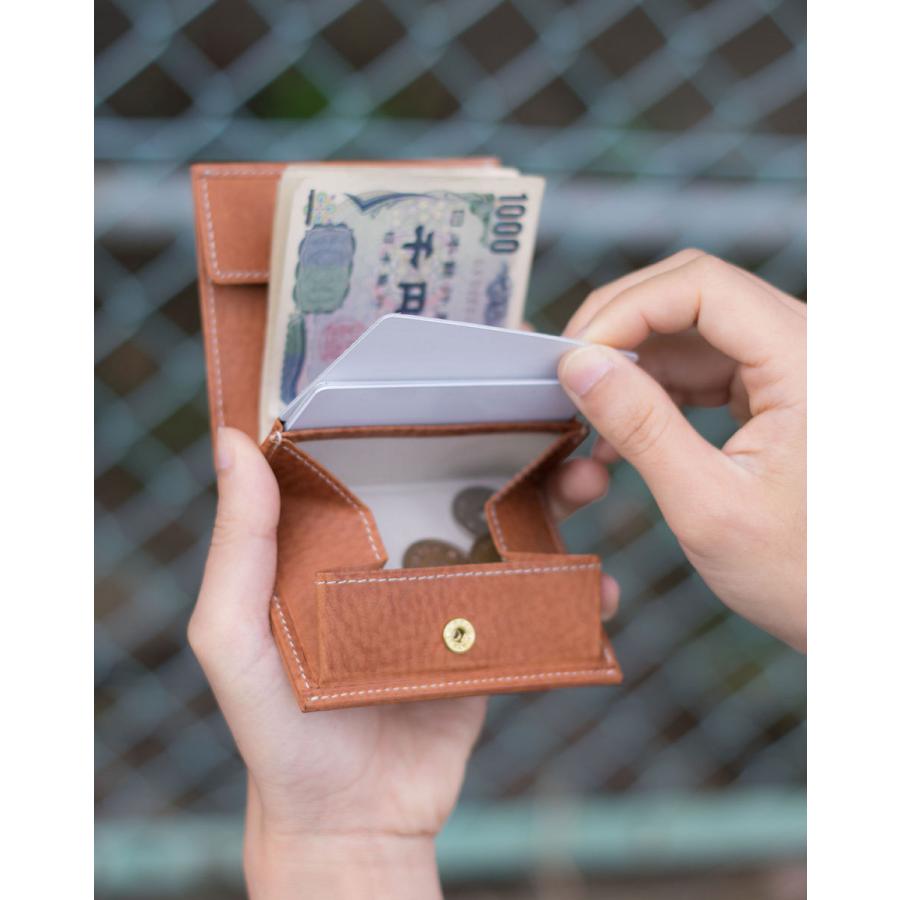 二つ折り財布 メンズ 牛革 バンビ 小銭入れ有り アイオア 日本製 aioa_MCK001 |  | 15