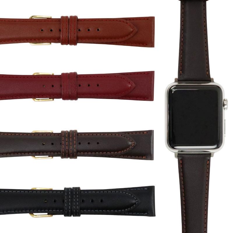 アップルウォッチ バンド 革 レザー 牛革 高級 ビジネス ベルト applewatch 38、40、42、44、45、49mm app-C115 メンズ レディース Ultra 8 | BAMBI