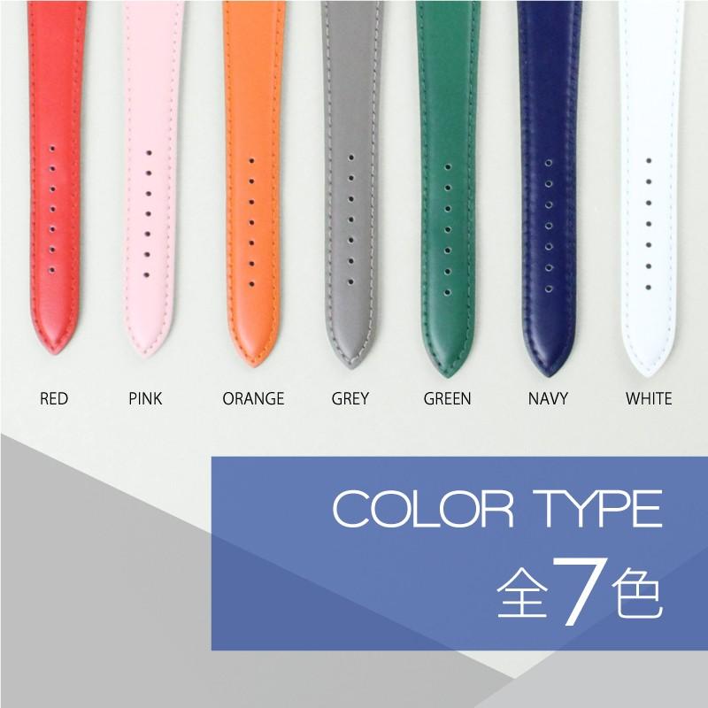 本革 腕時計ベルト 時計ベルト 時計 ベルト メンズ レディース 牛革 クリッカー レバータイプ BCE050 10mm 12mm 14mm 16mm 18mm 20mm | BAMBI | 04