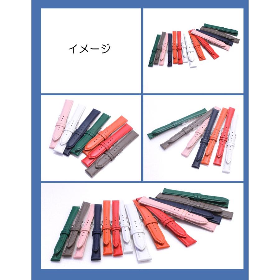 腕時計ベルト 時計ベルト 時計 ベルト 時計 バンド メンズ レディース 牛革 スムース BCE050 8mm 9mm 10mm 11mm 12mm 13mm 14mm 16mm 17mm 18mm 19mm 20mm | BAMBI | 03
