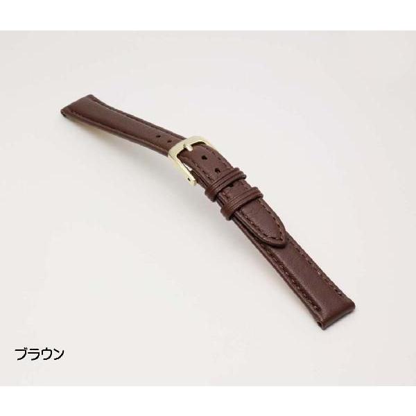 腕時計ベルト 時計ベルト 時計 ベルト 時計バンド 時計 バンド バンビ エコピュアラ 牛革 チタン美錠 BEA001 チタン美錠 10mm 11mm 12mm 13mm 14mm 15mm | BAMBI | 03