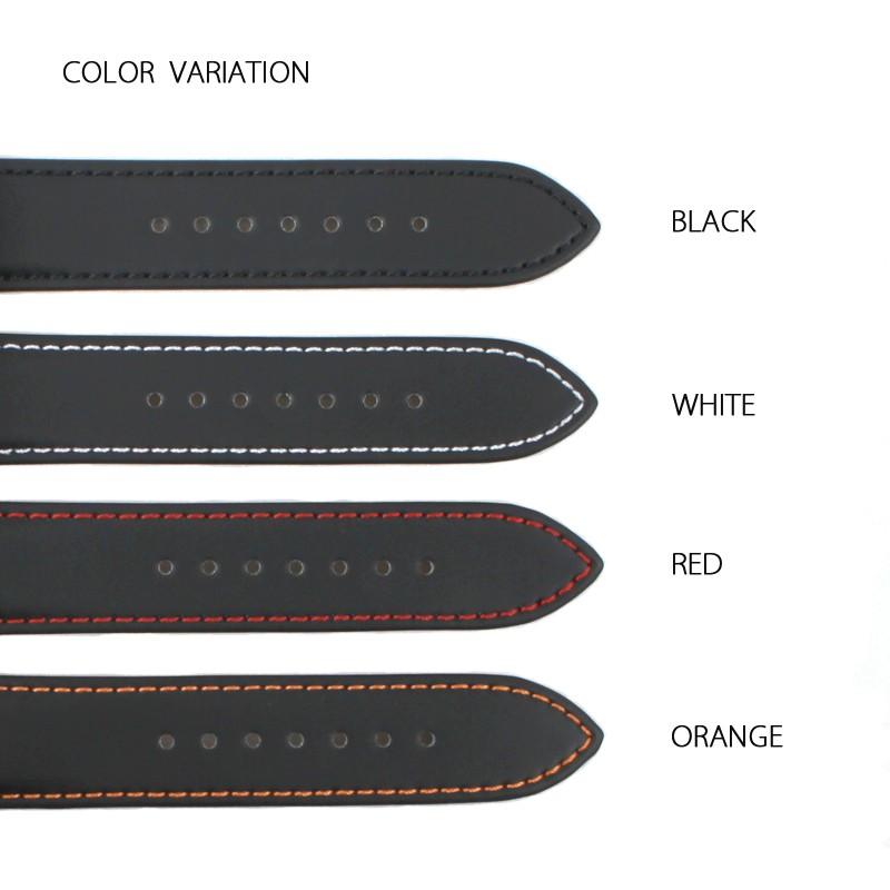 腕時計ベルト 時計ベルト 時計 ベルト 時計バンド 時計 バンド バンビ 合成ラバー BGB001 18mm 20mm | BAMBI | 03