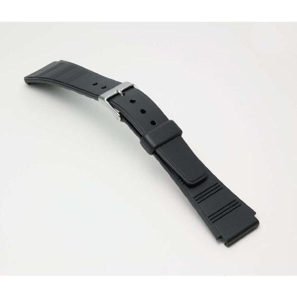 腕時計ベルト 時計ベルト 時計 ベルト 時計バンド 時計 バンド バンビ スポーツタイプ ウレタン 薄型 ブラック BGB090AP 18mm | BAMBI