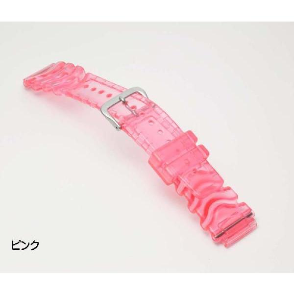 ウレタン フィットパーツ対応 14mm 16mm 18mm 20mm 腕時計ベルト 時計ベルト 時計 ベルト バンド バンビ カシオ CASIO Gショック対応 babyG  G-SHOCK BGB400 | BAMBI | 03
