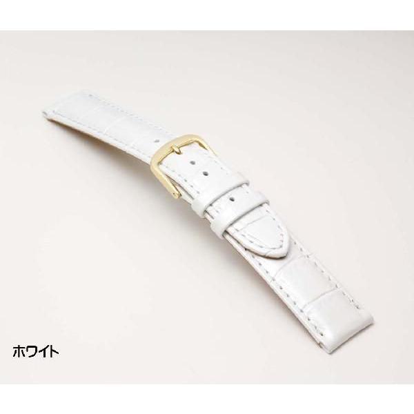 本革 牛革型押し 腕時計ベルト 12mm 13mm 14mm 16mm 18mm 20mm パールカラー 時計ベルト レザー 時計 ベルト バンビ 時計バンド 牛革型押し BKE005 BKE105 | BAMBI | 04