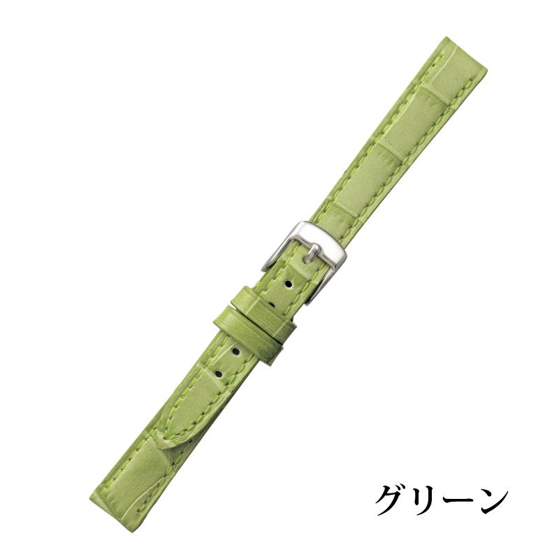 本革 牛革型押し 10mm〜20mm 腕時計ベルト 時計ベルト 10mm 11mm 12mm 13mm 14mm 16mm 17ｍｍ 18mm 19mm 20mm 時計 ベルト バンビ 時計バンド BKE109 BKE009 | BAMBI | 06