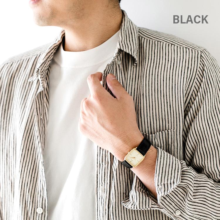 本革 撥水 時計ベルト ワニ型押し 10mm 11mm 12mm 13mm 14mm 15mm 16mm 17mm 18mm 19mm 20mm 革 牛革 レザー 腕時計 ベルト スコッチガード 防水 BKME051 バンビ | BAMBI | 05